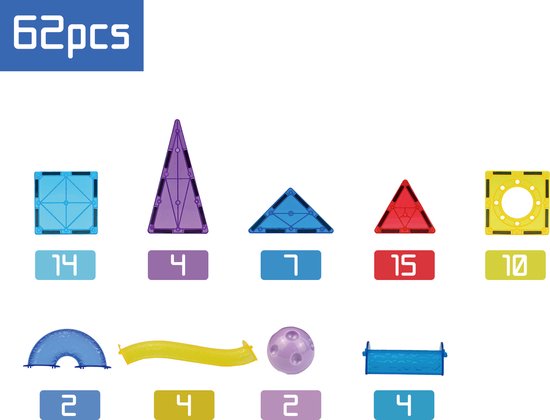 Knikkerbaan - 102 stuks