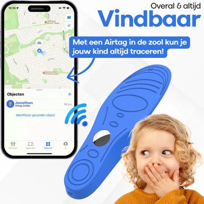 StapZeker Inlegzool met Airtag Houder